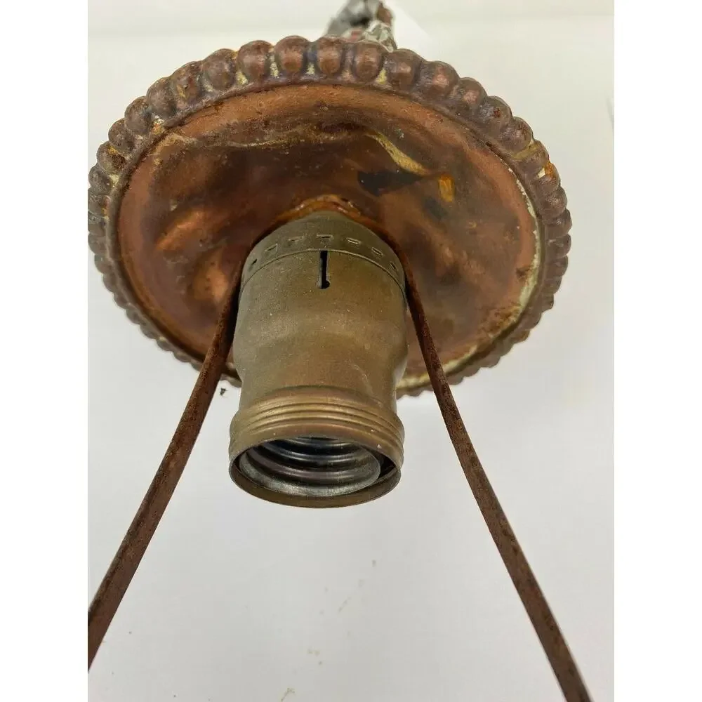 Vintage Light Fixture for Restoration or Parts ~ Cast Iron?